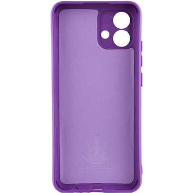 Чехол Silicone Cover Lakshmi Full Camera (AA) для Motorola Moto G84 Фиолетовый / Purple