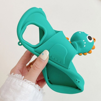 Силиконовый чехол Funny 3D для Apple iPhone 15 Pro (6.1") Little bear