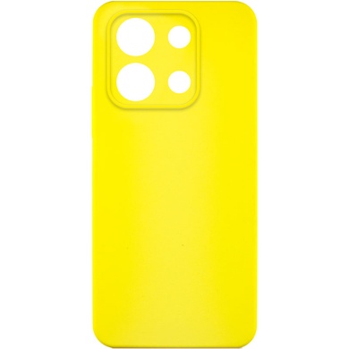 Чехол Silicone Cover Lakshmi Full Camera (A) для Xiaomi Redmi Note 13 Pro 4G / Poco M6 Pro 4G Желтый / Flash