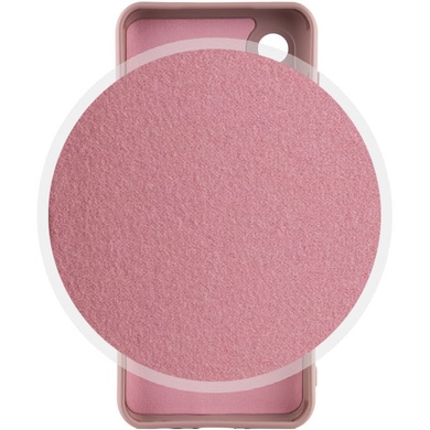 Чохол Silicone Cover Lakshmi Full Camera (A) для Samsung Galaxy S21 FE, Рожевий / Pink Sand