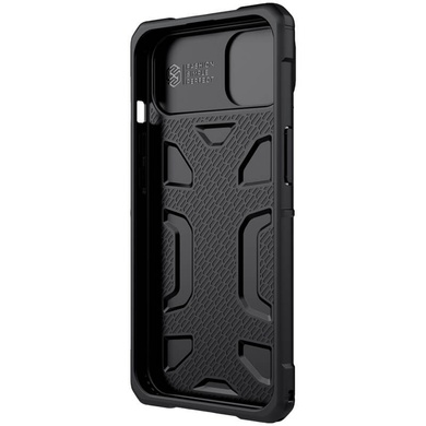 TPU+PC чохол Nillkin CamShield Adventurer (шторка на камеру) для Apple iPhone 13 Pro (6.1"), Чорний