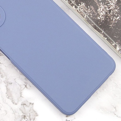 Силиконовый чехол Candy Full Camera для Xiaomi Redmi Note 13 Pro+ Голубой / Mist blue