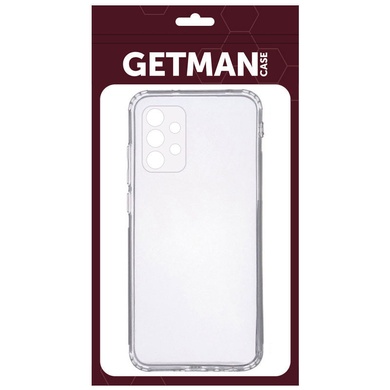 TPU чохол GETMAN Clear 1,0 mm для Samsung Galaxy A53 5G, Безбарвний (прозорий)
