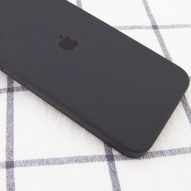 Чехол Silicone Case Square Full Camera Protective (AA) для Apple iPhone 11 (6.1") Серый / Dark Gray