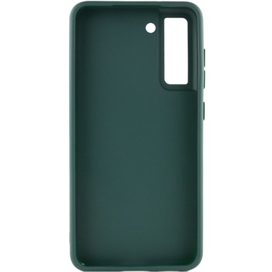TPU чехол Bonbon Metal Style для Samsung Galaxy S24+ Зеленый / Pine green