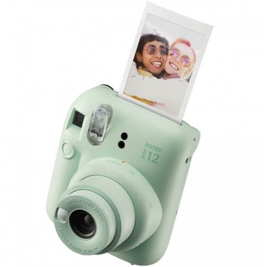 Фотокамера миттєвого друку Fujifilm INSTAX MINI 12, Mint green