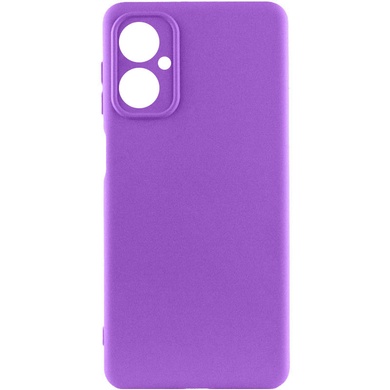 Чохол Silicone Cover Lakshmi Full Camera (A) для TECNO Spark 9 Pro (KH7n), Фіолетовий / Purple