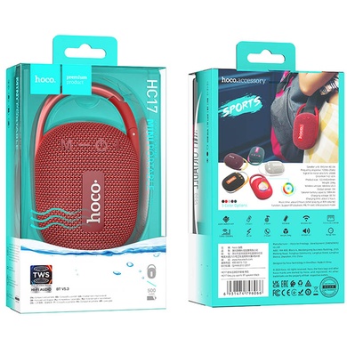 Bluetooth Колонка Hoco HC17 Easy joy sports Red