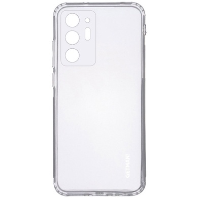 TPU чохол GETMAN Clear 1,0 mm для Samsung Galaxy Note 20 Ultra, Безбарвний (прозорий)
