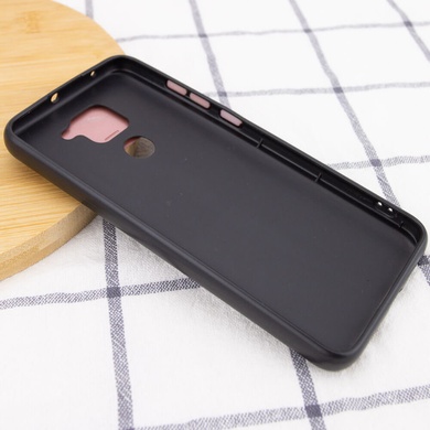 Чехол Camshield Black TPU со шторкой защищающей камеру для Xiaomi Redmi Note 9 / Redmi 10X Черный / Rose Gold