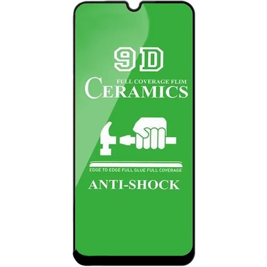 Захисна плівка Ceramics 9D (без упак.) для Xiaomi Redmi 10C / Poco C40 / 12C, Чорний