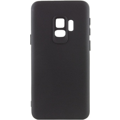 Чохол Silicone Cover Lakshmi Full Camera (A) для Samsung Galaxy S9, Чорний / Black