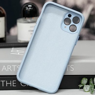 Чехол TPU+Glass Sapphire Midnight with MagSafe для Apple iPhone 11 Pro (5.8") Голубой / Blue