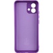 Чохол Silicone Cover Lakshmi Full Camera (AA) для Motorola Moto G84, Фіолетовий / Purple