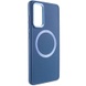 TPU чохол Bonbon Metal Style with MagSafe для Samsung Galaxy S24+, Синій / Cosmos Blue