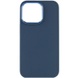 TPU чохол Bonbon Metal Style для Apple iPhone 13 Pro (6.1"), Синий / Denim Blue