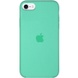 Чохол Silicone Case Full Protective (AA) для Apple iPhone SE (2020), Зелений / Spearmint