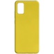 Силіконовий чохол Candy для Samsung Galaxy A02s / M02s, Жовтий