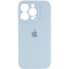 Чохол Silicone Case Full Camera Protective (AA) для Apple iPhone 15 Pro (6.1"), Голубой / Sweet Blue