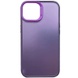 TPU+PC чехол Magic glow with protective edge для Apple iPhone 12 Pro / 12 (6.1") Purple