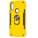Ударопрочный чехол SG Ring Color магнитный держатель для Xiaomi Redmi 7 Желтый