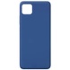 Чохол Silicone Cover Full without Logo (A) для Huawei Y5p, Синій / Navy Blue
