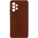 Чехол Silicone Cover Lakshmi Full Camera (AA) для Samsung Galaxy A53 5G Коричневый / Brown