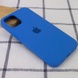 Чехол Silicone Case Full Protective (AA) для Apple iPhone 14 (6.1") Синий / Royal blue