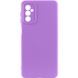 Чехол Silicone Cover Lakshmi Full Camera (A) для Samsung Galaxy A15 4G/5G Фиолетовый / Purple