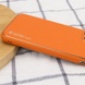 Кожаный чехол Xshield для Apple iPhone 13 Pro (6.1") Оранжевый / Apricot