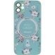 TPU+PC чохол Secret Garden with MagSafe для Apple iPhone 11 (6.1"), Mint