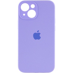 Чохол Silicone Case Full Camera Protective (AA) для Apple iPhone 14 Plus (6.7"), Бузковий / Dasheen