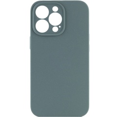 Чехол Silicone Case Full Camera Protective (AA) NO LOGO для Apple iPhone 14 Pro (6.1") Зеленый / Pine green