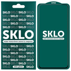 Защитное стекло SKLO 5D (full glue) для Xiaomi 12T / 12T Pro Черный