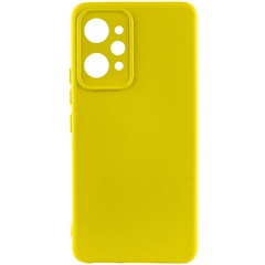Чехол Silicone Cover Lakshmi Full Camera (AAA) для Xiaomi Redmi 12 Желтый / Yellow
