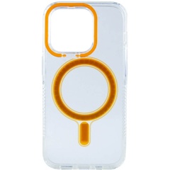 TPU чехол ColorCam with Magnetic Safe для Apple iPhone 14 (6.1") Желтый