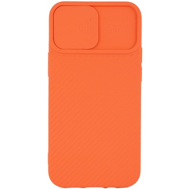 Чехол Camshield Square TPU со шторкой для камеры для Apple iPhone 11 Pro Max (6.5") Оранжевый