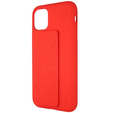 Чехол Silicone Case Hand Holder для Apple iPhone 11 Pro (5.8") Красный / Red