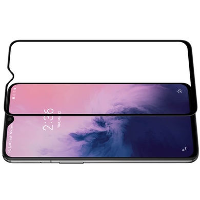 Захисне скло Nillkin Anti-Explosion Glass Screen (CP + max XD) для OnePlus 6T / OnePlus 7, Чорний