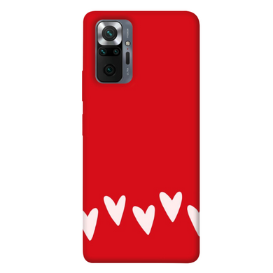 TPU чохол Love для Xiaomi Redmi Note 10 Pro, 4 hearts