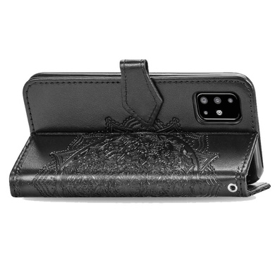 Кожаный чехол (книжка) Art Case с визитницей для Samsung Galaxy A51 Черный