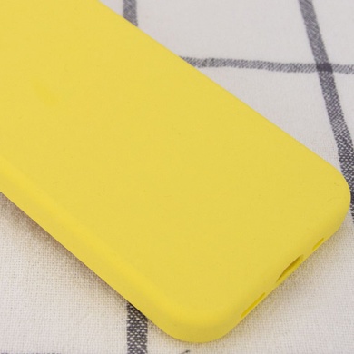 Чохол Silicone Case Full Protective (AA) NO LOGO для Apple iPhone 15 Pro Max (6.7"), Жовтий / Yellow