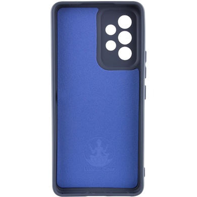 Чохол Silicone Cover Lakshmi Full Camera (AAA) для Samsung Galaxy A52 4G / A52 5G / A52s, Темно-синій / Midnight blue