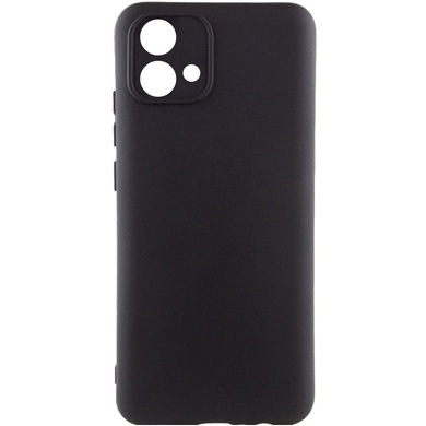 Чохол Silicone Cover Lakshmi Full Camera (AA) для Motorola Moto G84, Чорний / Black