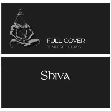 Защитное стекло Shiva (Full Cover) для Apple iPhone 13 / 13 Pro / 14 (6.1") Черный
