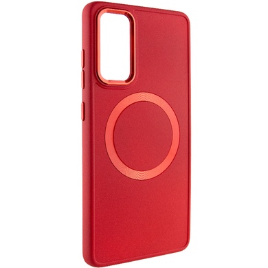 TPU чехол Bonbon Metal Style with MagSafe для Samsung Galaxy S23 FE Красный / Red