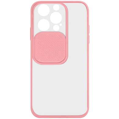 Чохол Camshield mate TPU із шторкою для камери для Apple iPhone 13 Pro Max (6., Рожевий