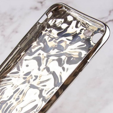 Чохол Metallik з сріблястим ланцюжком для Apple iPhone 7 / 8 / SE (2020) (4.7 "), Серебряный