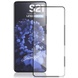 Защитное цветное 3D стекло Mocoson (full glue) для Samsung Galaxy S21 Черный