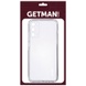 TPU чохол GETMAN Clear 1,0 mm для Samsung Galaxy Note 20, Безбарвний (прозорий)